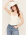 Image #1 - Free People Women's Love Letter Sweetheart Tank , Ivory, hi-res
