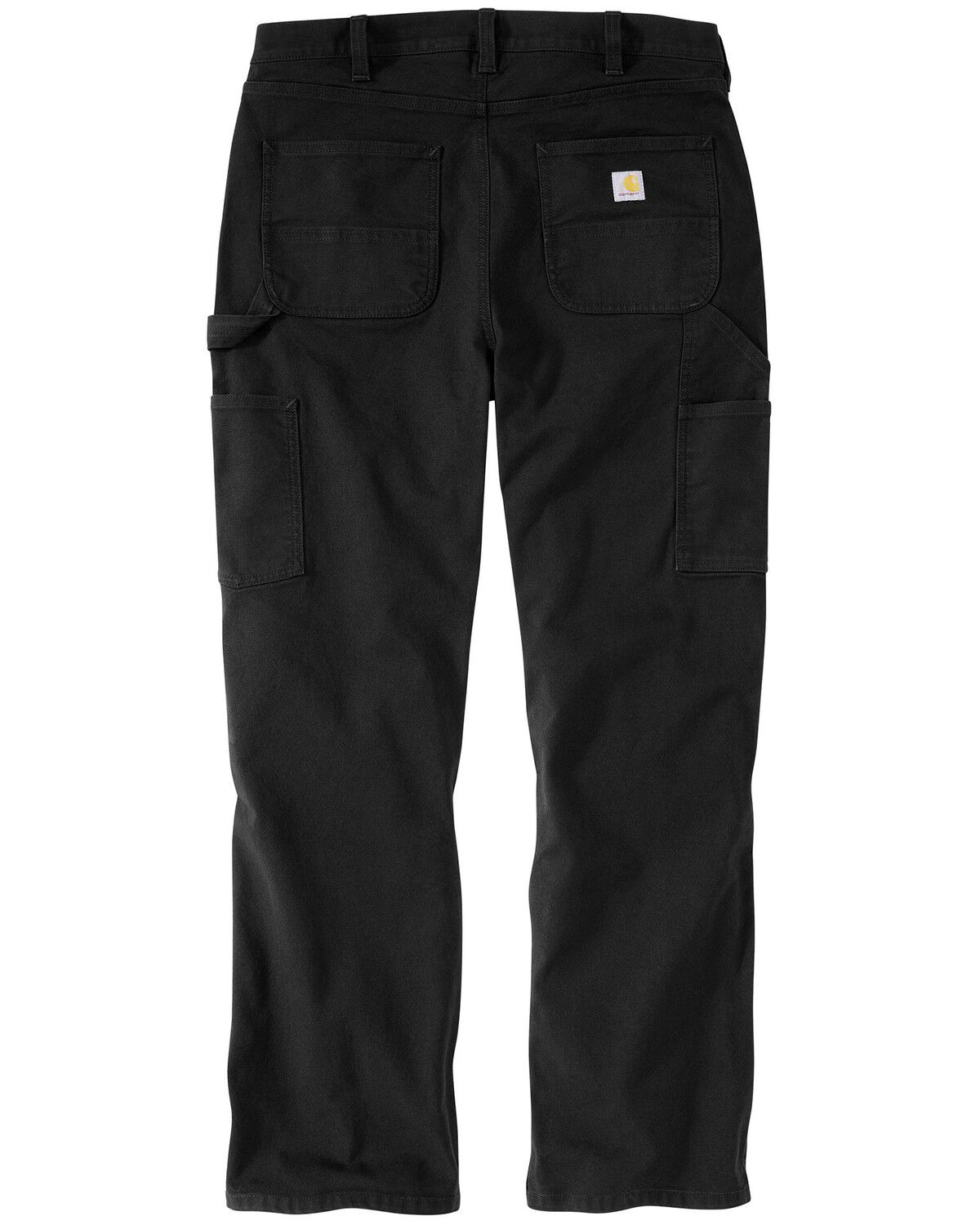 Image #2 - Carhartt Women's Carpenter Canvas Pants, Black, hi-res