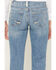 Image #4 - Ariat Girls' Rosalie Light Wash Trouser Stretch Denim Jeans, Light Wash, hi-res