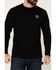 Image #4 - Troll Co Men's Twisting Wrenches Long Sleeve Graphic T-Shirt, Black, hi-res