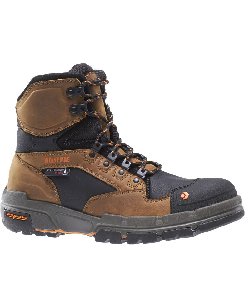 wolverine durashock composite toe work boots