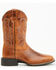 Image #2 - Cody James Men's Ace Performance Western Boots - Broad Square Toe , Brown, hi-res