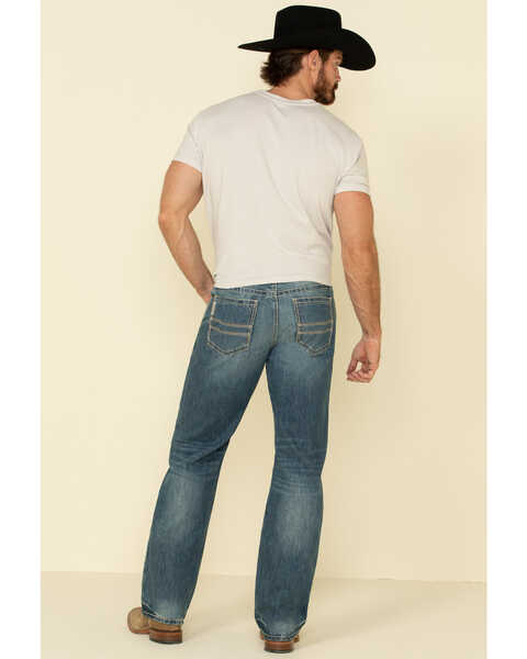 Image #2 - Cinch Men's Grant Med Stone Relaxed Bootcut Jeans , , hi-res