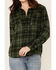 Image #2 - United By Blue Women's Plaid Responsible Button Down Western Flannel Shirt, Olive, hi-res