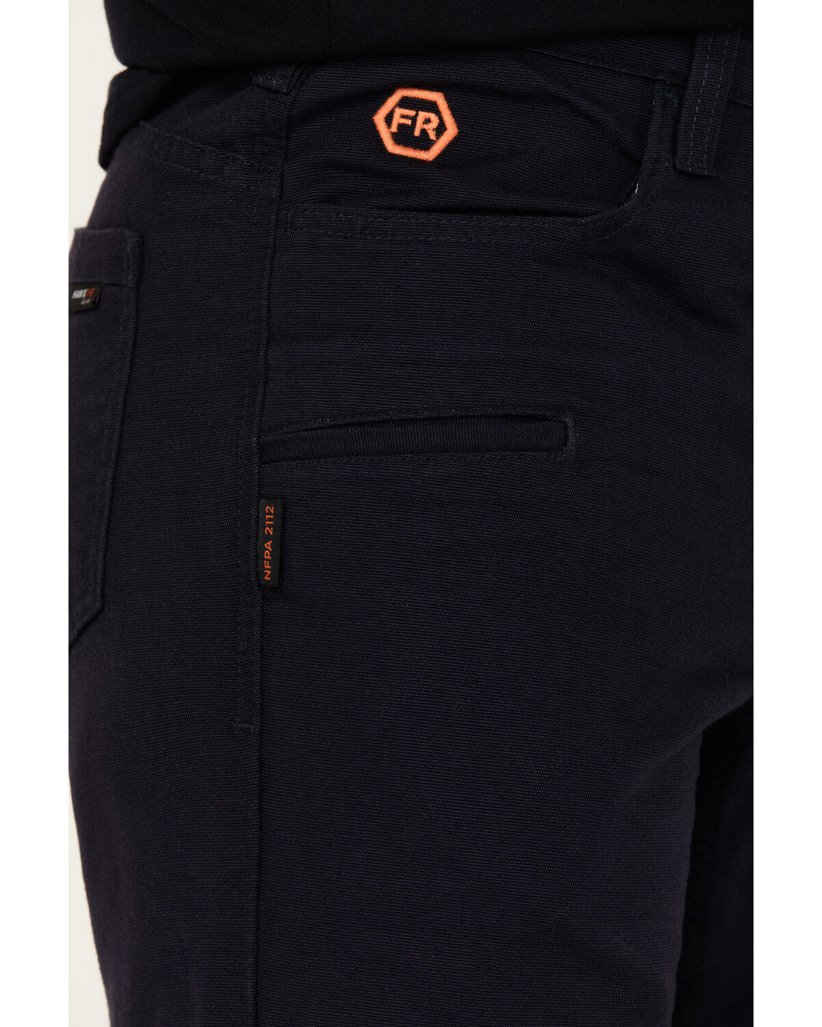 Image #2 - Hawx Men's FR Canvas Pants, Navy, hi-res