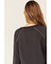 Image #4 - Dale Brisby Women's Rodeo Time Graphic Long Sleeve Top , Charcoal, hi-res