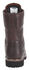 Image #7 - Georgia Boot Men's Waterproof 8" Low Heel Logger Work Boots - Round Toe, Chocolate, hi-res