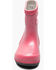 Image #3 - Bogs Little Girls' Skipper II Glitter Rain Boots - Round Toe, Pink, hi-res
