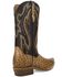 Image #5 - Dan Post Men's Grit Exotic Full Quill Ostrich Tall Western Boots - Snip Toe, Tan, hi-res