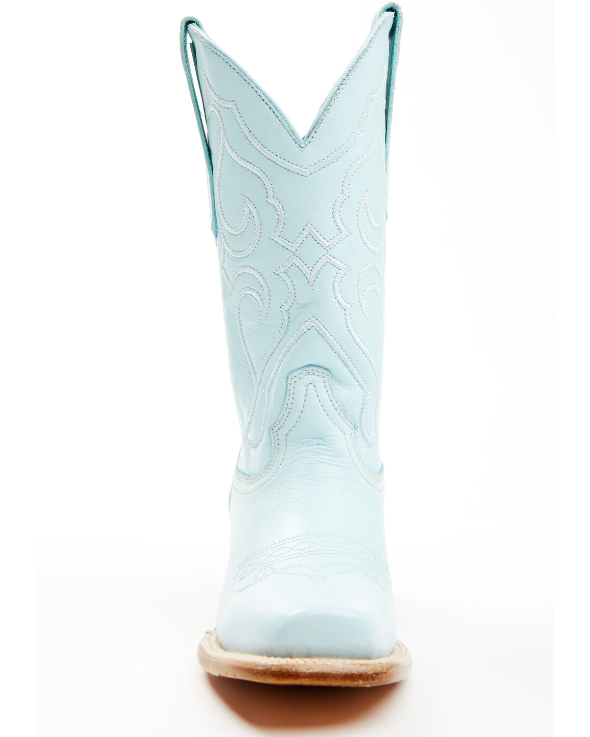 Image #4 - Corral Women's Embroidered Western Boots - Square Toe, Blue, hi-res