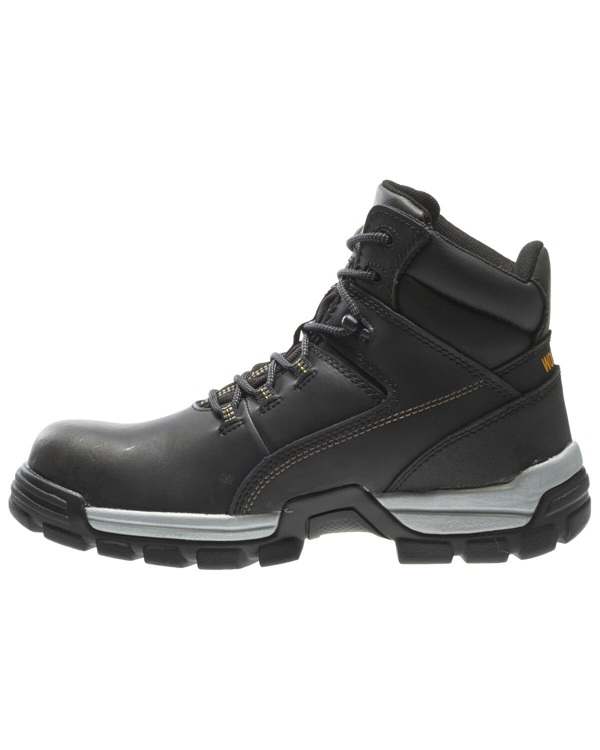 Image #3 - Wolverine Men's Tarmac Waterproof Work Boots - Composite Toe, Black, hi-res