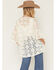 Image #5 - Shyanne Women's Hester Lace Flutter Sleeve Kimono, Cream, hi-res