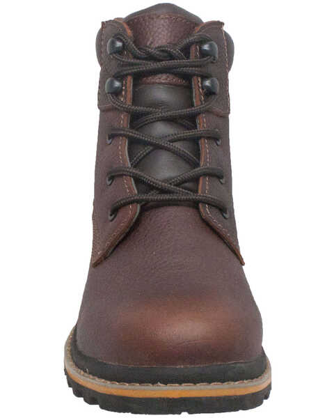 Image #4 - Ad Tec Men's Brown Oiled Work Boots - Soft Toe, Brown, hi-res