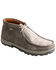 Image #1 - Twisted X Men's CellStretch Driving Shoes - Moc Toe, Grey, hi-res