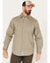 Image #1 - Resistol Men's Aspen Long Sleeve Button Down Western Shirt, Sage, hi-res