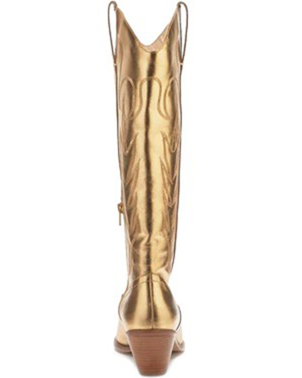Image #5 - Coconuts by Matisse Women's Agency Western Boots - Snip Toe, Gold, hi-res