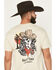 Image #4 - Riot Society Men's Out Of Time Cowgirl Short Sleeve Graphic T-Shirt, Sand, hi-res