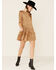Wishlist Women's Satin Dot Dress, Taupe, hi-res