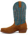 Image #3 - Twisted X Men's 12" Tech X™ Roughout Western Boots - Square Toe, Blue, hi-res