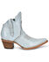 Image #2 - Corral Women's Patent Leather Ankle Booties - Pointed Toe, Blue, hi-res