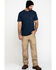Image #6 - Ariat Men's Rebar Cotton Strong American Grit Work T-Shirt, Navy, hi-res