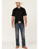 Ariat Men's Solid Tek Polo Shirt, Black, hi-res