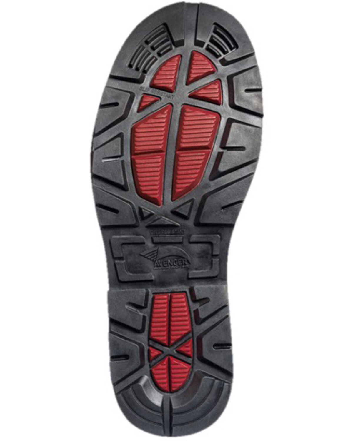 Image #7 - Avenger Men's Hammer Met Guard Western Work Boots - Carbon Safety Toe, Brown, hi-res