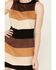 Image #3 - Show Me Your Mumu Women's Faux Suede Chevron Mod Mini Dress, Multi, hi-res