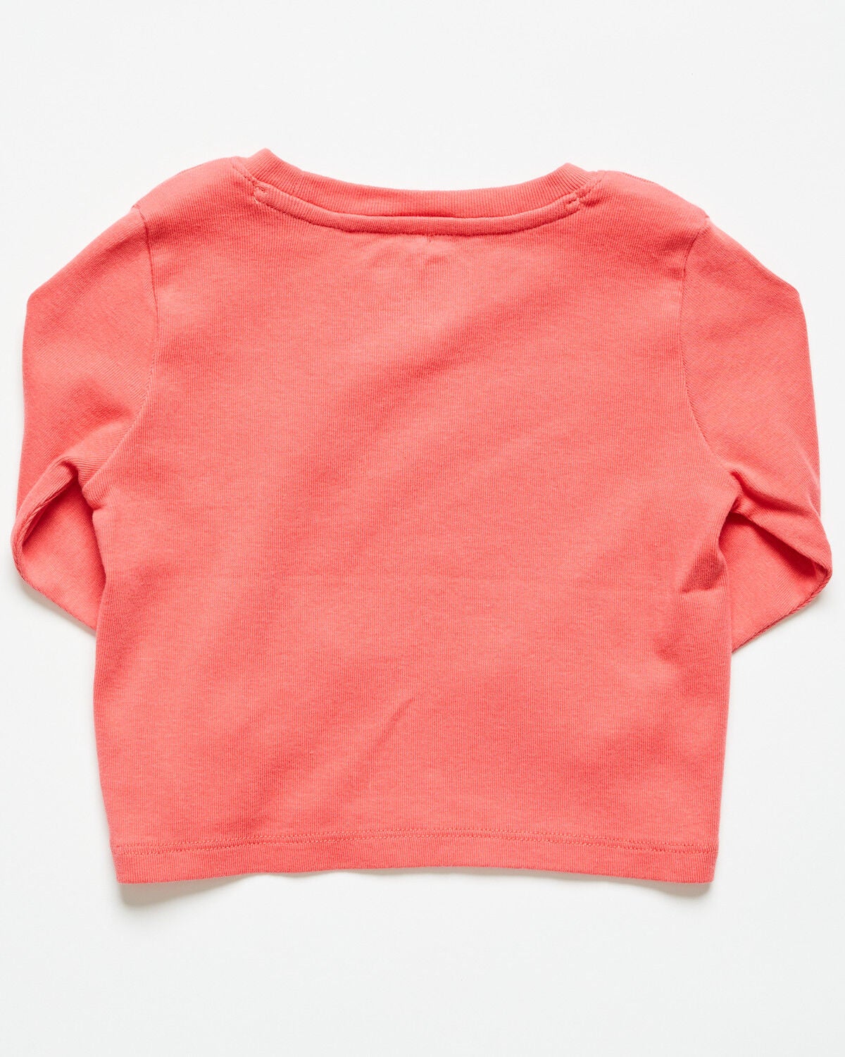 Image #3 - Wrangler Infant Girls' Horse Long Sleeve Graphic Shirt, Pink, hi-res