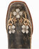 Image #6 - Circle G Women's Honey Cowhide Western Boots - Square Toe, Honey, hi-res