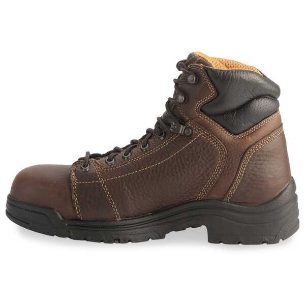 Image #3 - Timberland PRO TiTAN 6" Lace-Up Boots - Composite Toe, Brown, hi-res