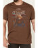 Image #3 - Brothers and Sons Men's Brown Yosemite Bear Graphic Short Sleeve T-Shirt , Brown, hi-res