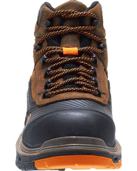 Wolverine Men's Overpass Carbonmax 6" Waterproof Boots - Composite Toe , Brown, hi-res