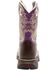 Durango Little Girls' Western Boots - Square Toe, Dark Brown, hi-res