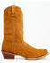 Image #2 - Laredo Men's Larkin Suede Water Resistant Western Boots - Round Toe, Honey, hi-res