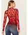 Image #4 - Free People Women's Lady Lux Layering Top, Red, hi-res