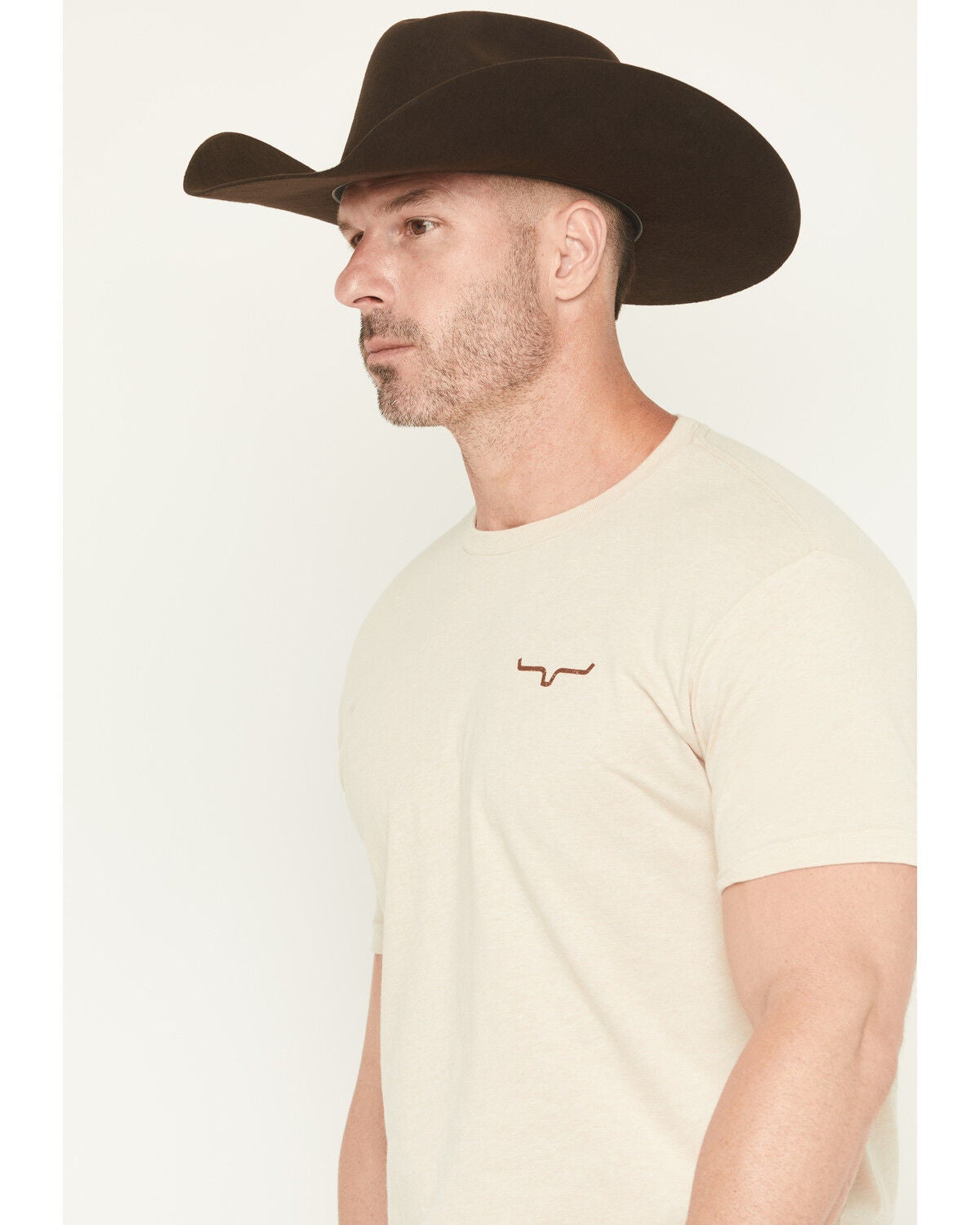 Image #2 - Kimes Ranch Men's Desert Diamond Short Sleeve Graphic T-Shirt, Cream, hi-res