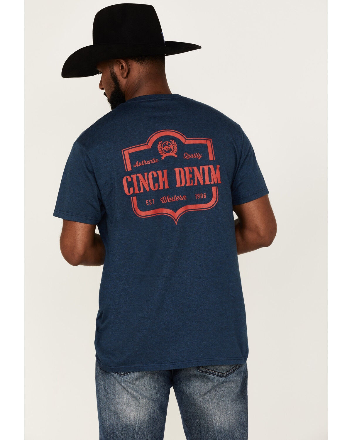 Denim Navy Logo Graphic Short Sleeve 