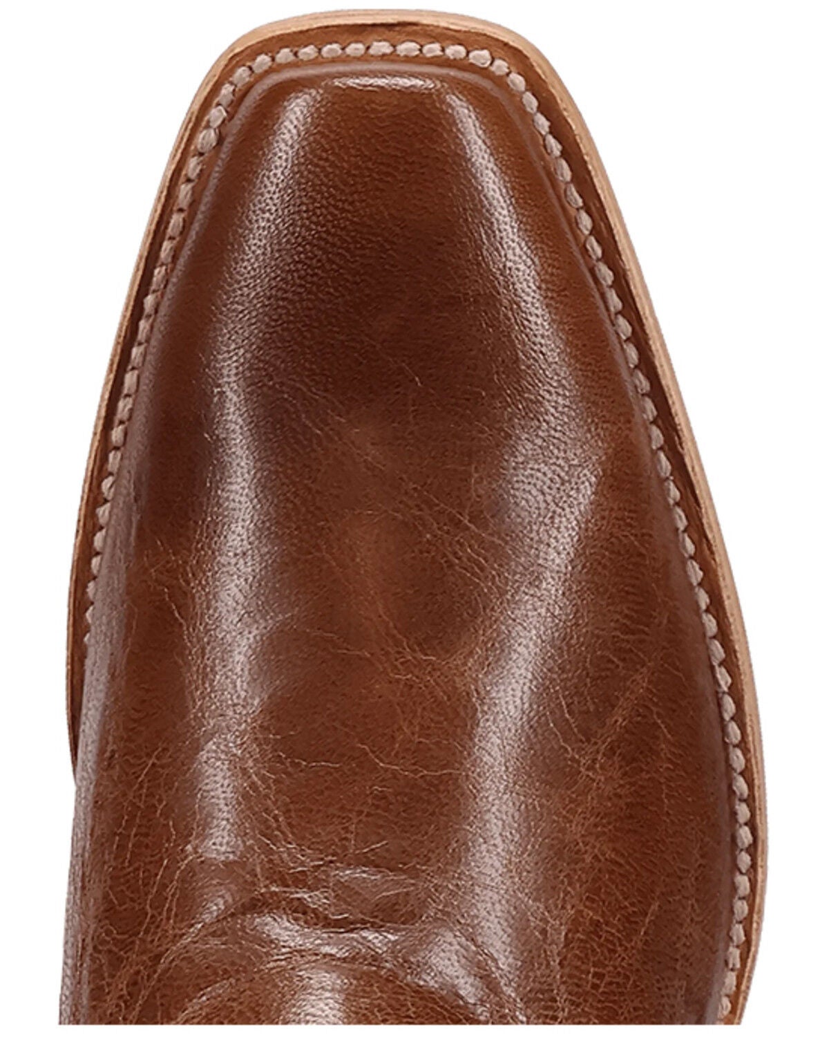 Image #6 - Dan Post Men's Frenchie Western Boots - Square Toe, Tan, hi-res