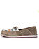 Image #2 - Ariat Women's Buffalo Print Casual Vamp Cruiser Shoes - Moc Toe, Brown, hi-res