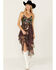 Image #1 - Miss Me Women's Sequins Mixed Pattern Midi Dress, Multi, hi-res