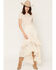 Image #1 - Shyanne Women's Mae High-Low Lace Midi Skirt, Natural, hi-res