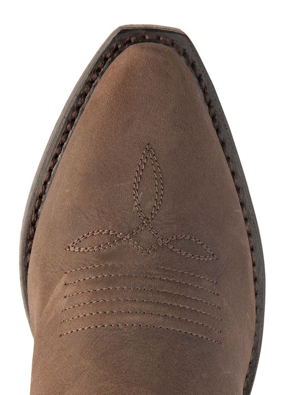 Image #6 - Abilene Women's Sage Inlay Western Boots - Round Toe, Distressed, hi-res