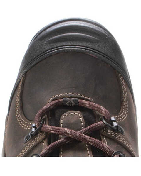 Image #3 - Carolina Men's 6" Flagstone Waterproof Work Boots - Round Toe, Dark Brown, hi-res