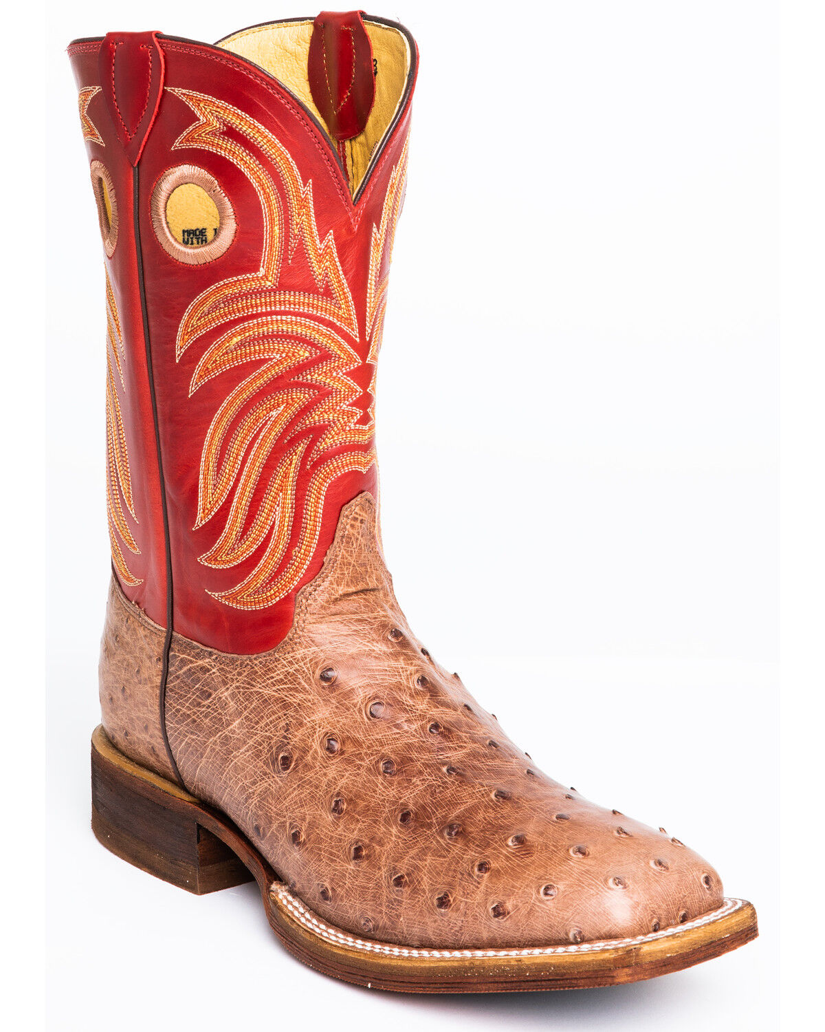mens square toe boots clearance