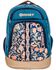 Image #1 - Hooey Ox Floral Print Backpack, Teal, hi-res