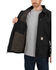 Image #4 - Carhartt Men's Black Washed Duck Sherpa Lined Work Coat - Big, Black, hi-res
