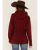 Ariat Women's R.E.A.L. Southwestern Beartooth Logo Graphic Hoodie, Red, hi-res