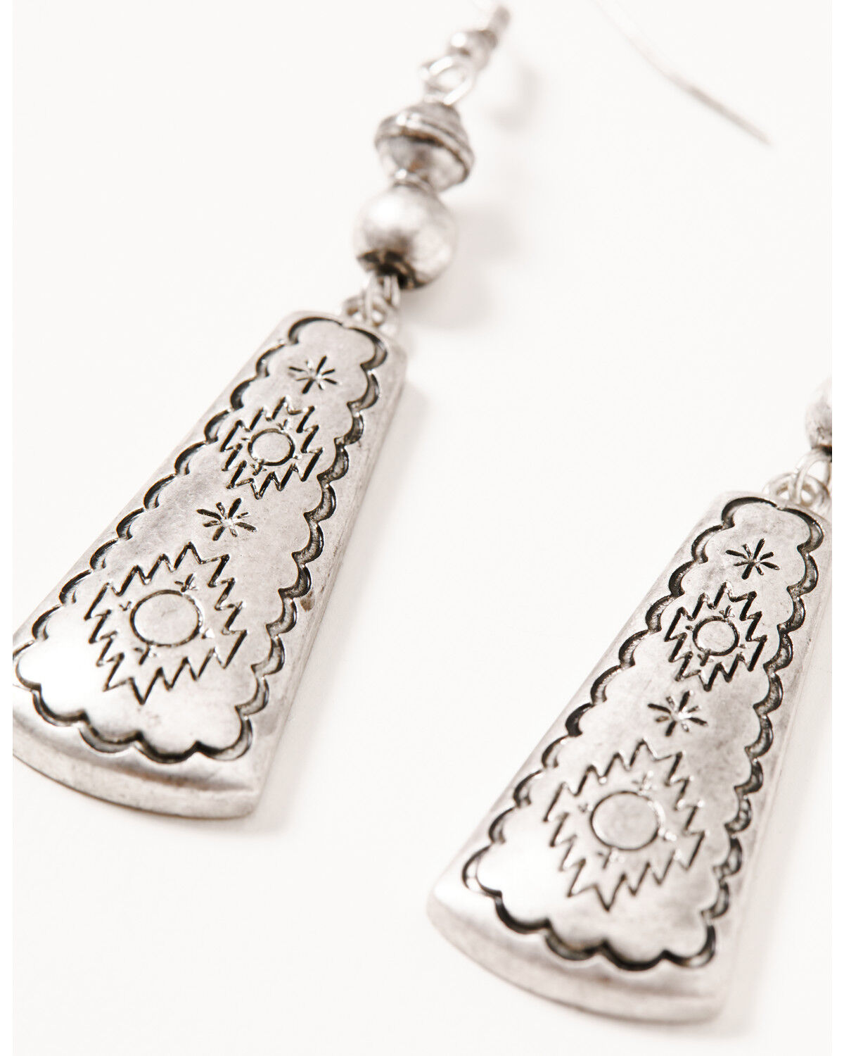 Image #2 - Shyanne Women's Shiloh Ridge Drop Earrings, Silver, hi-res