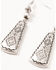 Image #2 - Shyanne Women's Shiloh Ridge Drop Earrings, Silver, hi-res